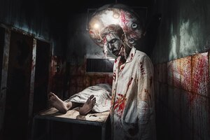 Фотография перформанса Морг от компании Паника (Фото 2)